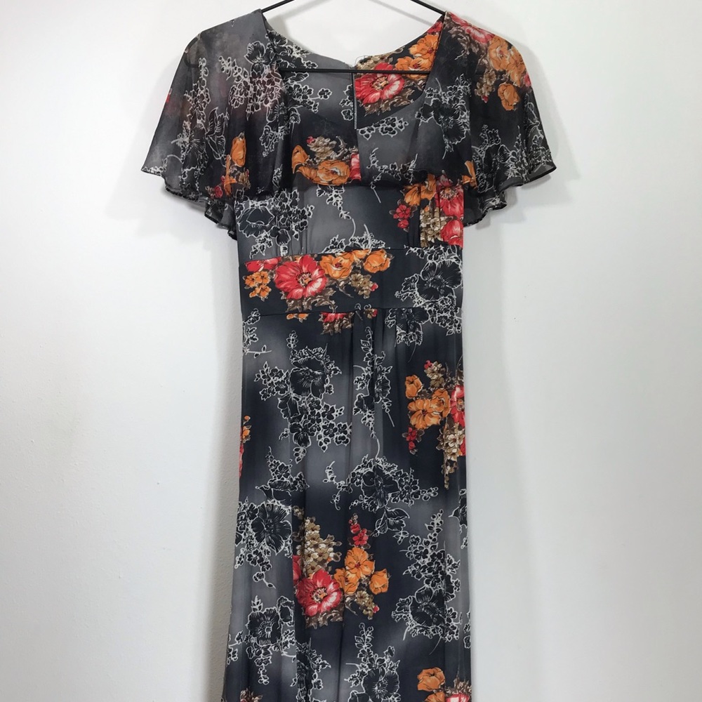 Vintage floral dress